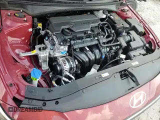 2025 Hyundai Elantra SE with VIN KMHLL4DG7SU026640, listed as a Copart auction lot 80789825 with 4,377 mi miles and Non repairable. Bid and sale history available at DreamBid. Image 16.