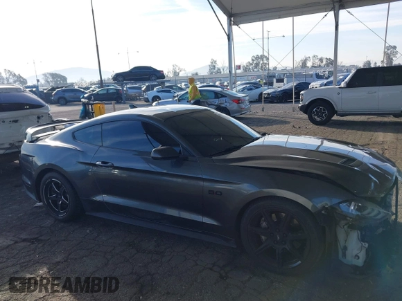 2020 Ford Mustang GT with VIN 1FA6P8CF9L5150805, listed as a IAAI auction lot 41627345 with 115,838 mi miles and . Bid and sale history available at DreamBid. Image 14.
