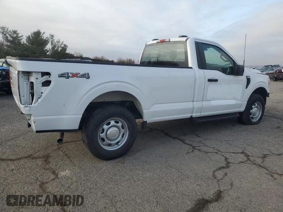 2022 Ford F-150 XL with VIN 1FTMF1EB3NKD69950, listed as a Copart auction lot 87855855 with 37,001 mi miles and Salvage title. Bid and sale history available at DreamBid. Image 3.