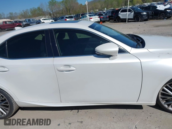 2016 Lexus IS 200t with VIN JTHBA1D24G5017984, listed as a IAAI auction lot 41975287 with 80,759 mi miles and . Bid and sale history available at DreamBid. Image 14.