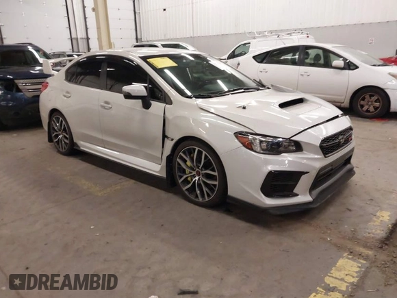 2021 Subaru WRX STI with VIN JF1VA2S68M9815568, listed as a IAAI auction lot 41731750 with 32,555 mi miles. Bid and sale history available at carsss.com. Image 1.