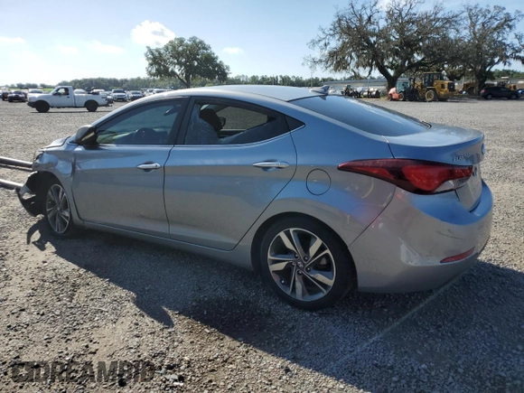 2015 Hyundai Elantra SE with VIN 5NPDH4AE3FH585499, listed as a Copart auction lot 61056805 with 126,452 mi miles and Salvage title. Bid and sale history available at DreamBid. Image 2.