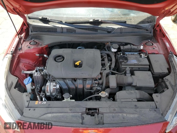 2021 Kia Forte LXS with VIN 3KPF24AD7ME324914, listed as a Copart auction lot 57499395 with 44,573 mi miles and Salvage title. Bid and sale history available at DreamBid. Image 11.