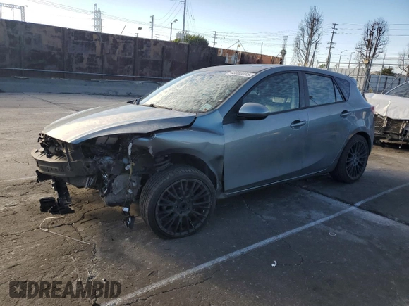 2012 Mazda 3 i Grand Touring with VIN JM1BL1M83C1656360, listed as a Copart auction lot 45960035 with 145,202 mi miles and Salvage title. Bid and sale history available at DreamBid. Image 1.