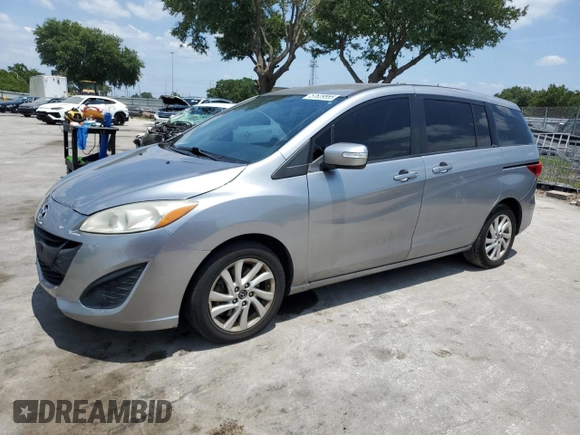 2014 Mazda 5 Sport z VIN JM1CW2BL0E0170901, wystawiony jako Copart lot #57829555 z przebiegiem 102 210 mil mil oraz Szkoda całkowita • Salvage title. Historia ofert i sprzedaży dostępna na DreamBid. Obrazek 1.