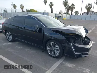 2018 Honda Clarity Plug-In Hybrid Touring with VIN JHMZC5F39JC000901, listed as a IAAI auction lot 41914470 with 80,482 mi miles. Bid and sale history available at carsss.com. Image 1.