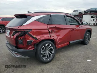 2025 Hyundai Tucson Limited with VIN 5NMJECDEXSH500179, listed as a Copart auction lot 87800555 with 663 mi miles and Salvage Title. Bid and sale history available at carsss.com. Image 3.