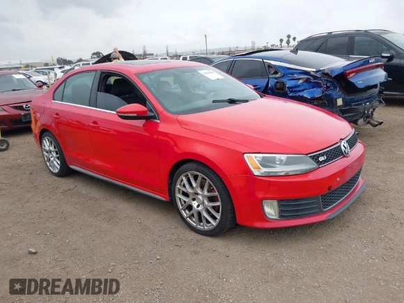 2012 Volkswagen Jetta GLI Autobahn with VIN 3VW5A7AJ8CM337484, listed as a IAAI auction lot 42068020 with 158,333 mi miles and . Bid and sale history available at DreamBid. Image 1.