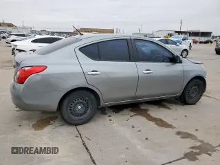 2012 Nissan Versa SL with VIN 3N1CN7AP6CL933091, listed as a Copart auction lot 51705795 with 136,418 mi miles and Salvage Title. Bid and sale history available at carsss.com. Image 3.