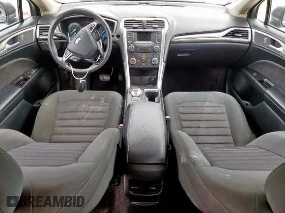 2017 Ford Fusion SE with VIN 3FA6P0H78HR163097, listed as a Copart auction lot 58505595 with 55,113 mi miles and Salvage title. Bid and sale history available at DreamBid. Image 8.