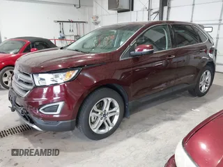 2018 Ford Edge Titanium with VIN 2FMPK4K89JBC18923, listed as a IAAI auction lot 41879343 with 75,683 mi miles. Bid and sale history available at carsss.com. Image 2.