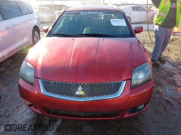 2011 Mitsubishi Galant ES with VIN 4A32B3FF6BE030395, listed as a IAAI auction lot 41362734 with 181,802 mi miles. Bid and sale history available at carsss.com. Image 12.