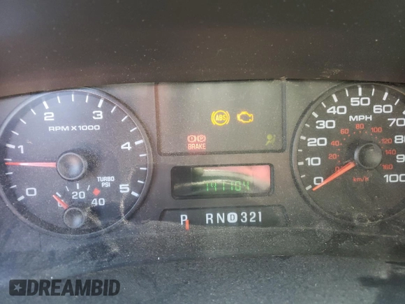 2007 Ford F-250 XL with VIN 1FTSX21P47EA14492, listed as a Copart auction lot 58109894 with 141,104 mi miles and Salvage Title. Bid and sale history available at DreamBid. Image 9.