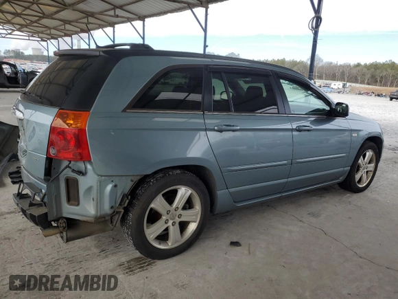2008 Chrysler Pacifica Touring with VIN 2A8GM68X98R622114, listed as a Copart auction lot 89303735 with 170,681 mi miles and Salvage title. Bid and sale history available at DreamBid. Image 3.