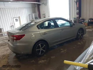 2019 Subaru Impreza Premium with VIN 4S3GKAD66K3612590, listed as a IAAI auction lot 41342220 with 21,613 mi miles. Bid and sale history available at carsss.com. Image 4.