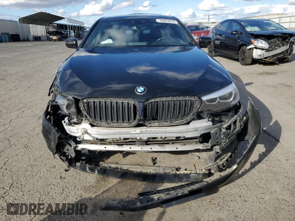 2019 BMW 5 Series 530i with VIN WBAJA5C59KWA58193, listed as a Copart auction lot 44623275 with 115,573 mi miles and Salvage Title. Bid and sale history available at DreamBid. Image 5.