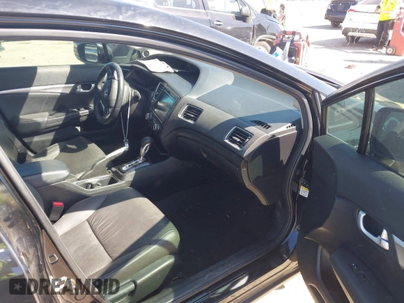 2015 Honda Civic Sedan EX-L with VIN 2HGFB2F90FH546082, listed as a IAAI auction lot 41849194 with 121,161 mi miles. Bid and sale history available at carsss.com. Image 5.