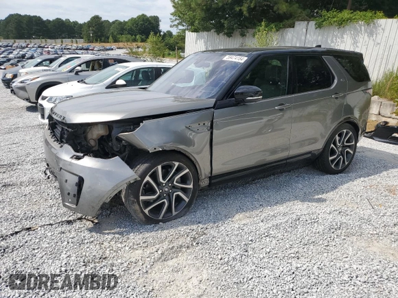 2018 Land Rover Discovery HSE Luxury with VIN SALRT2RV3JA072873, listed as a Copart auction lot 59474184 with 103,783 mi miles and Salvage Title. Bid and sale history available at carsss.com. Image 1.