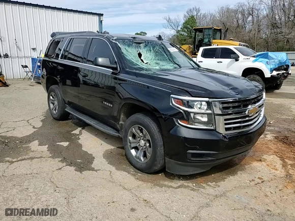2019 Chevrolet Tahoe LS with VIN 1GNSCAKC8KR105890, listed as a Copart auction lot 48083415 with 146,890 mi miles and Salvage Title. Bid and sale history available at carsss.com. Image 14.