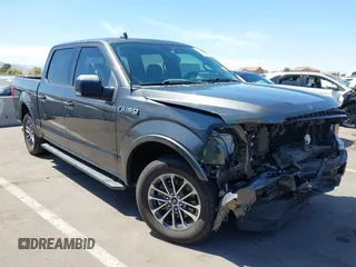 2019 Ford F-150 XL with VIN 1FTEW1C44KKE81550, listed as a IAAI auction lot 42012568 with 53,978 mi miles and . Bid and sale history available at carsss.com. Image 6.