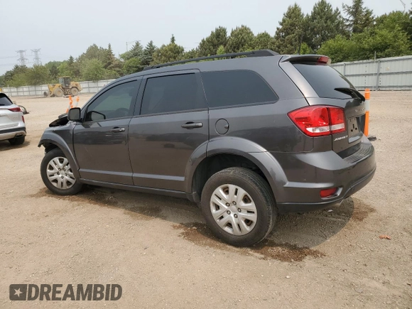 2018 Dodge Journey SXT with VIN 3C4PDCBG4JT522326, listed as a Copart auction lot 58783655 with 131,158 mi miles and Salvage title. Bid and sale history available at DreamBid. Image 2.