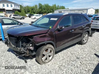2012 Kia Sorento EX with VIN 5XYKU3A67CG241862, listed as a Copart auction lot 64198535 with Not provided miles and Clean title. Bid and sale history available at DreamBid. Image 1.