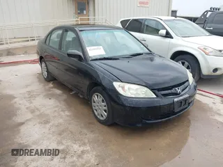 2004 Honda Civic LX z VIN 1HGES16544L015048, wystawiony jako IAAI lot #42291925 z przebiegiem 121 465 mil mil oraz . Historia ofert i sprzedaży dostępna na DreamBid. Obrazek 1.
