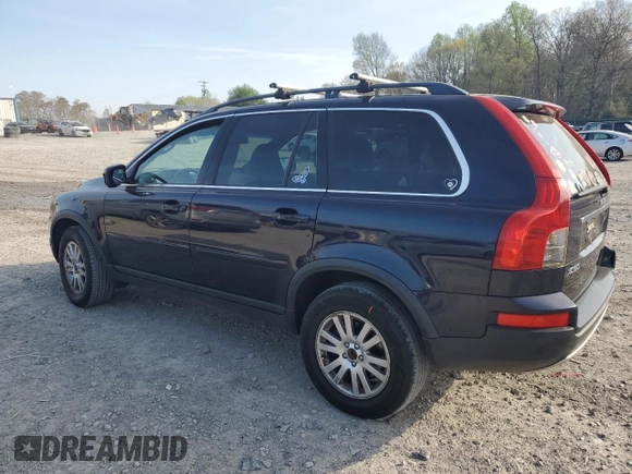 2008 Volvo XC90 I6 with VIN YV4CY982881437621, listed as a Copart auction lot 51386885 with 283,022 mi miles and Salvage Title. Bid and sale history available at carsss.com. Image 2.