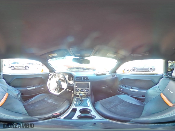 2012 Dodge Challenger SRT8 392 with VIN 2C3CDYCJ7CH157002, listed as a Copart auction lot 48034975 with 0 mi miles and Salvage Title. Bid and sale history available at carsss.com. Image 13.