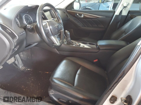 2018 Infiniti Q50 3.0t LUXE with VIN JN1EV7AR5JM441830, listed as a Copart auction lot 54801065 with 126,555 mi miles and Clean Title. Bid and sale history available at carsss.com. Image 7.