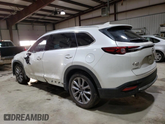 2022 Mazda CX-9 Grand Touring with VIN JM3TCBDY6N0622925, listed as a Copart auction lot 87876315 with 34,446 mi miles and Salvage Title. Bid and sale history available at carsss.com. Image 2.