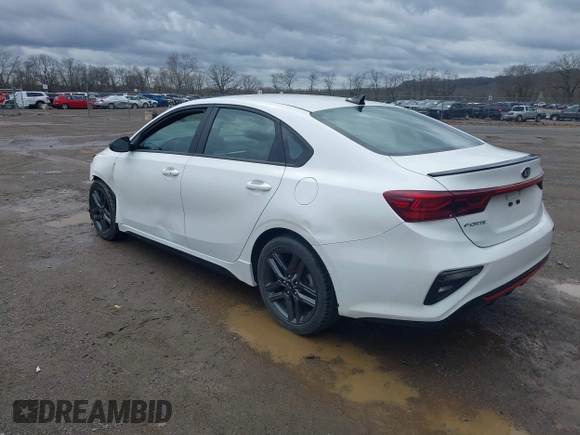 2021 Kia Forte GT-Line z VIN 3KPF34AD0ME393974, wystawiony jako IAAI lot #41953374 z przebiegiem 60 311 mil mil oraz . Historia ofert i sprzedaży dostępna na DreamBid. Obrazek 3.