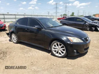 2012 Lexus IS 250 with VIN JTHBF5C25C5180261, listed as a Copart auction lot 62020035 with 157,465 mi miles and Salvage title. Bid and sale history available at DreamBid. Image 4.