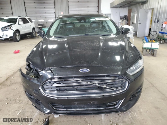 2014 Ford Fusion Titanium Hybrid with VIN 3FA6P0RU9ER156384, listed as a Copart auction lot 53856705 with 159,075 mi miles and Clean Title. Bid and sale history available at carsss.com. Image 5.