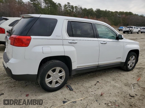 2014 GMC Terrain SLE with VIN 2GKALMEK1E6283783, listed as a Copart auction lot 49350465 with 218,178 mi miles and Clean Title. Bid and sale history available at DreamBid. Image 3.
