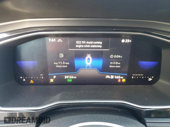 2022 Volkswagen Jetta SE with VIN 3VW7M7BU8NM004469, listed as a Copart auction lot 41758645 with 39,124 mi miles and Salvage title. Bid and sale history available at DreamBid. Image 9.