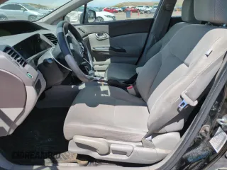 2012 Honda Civic LX with VIN 2HGFB2F56CH610716, listed as a Copart auction lot 54409635 with 222,665 mi miles and Salvage Title. Bid and sale history available at DreamBid. Image 7.