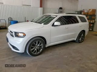 2017 Dodge Durango GT with VIN 1C4RDHDG8HC798548, listed as a Copart auction lot 58056285 with 177,005 mi miles and Salvage title. Bid and sale history available at DreamBid. Image 1.