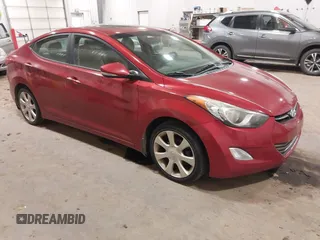 2013 Hyundai Elantra GLS z VIN KMHDH4AE2DU515264, wystawiony jako IAAI lot #41212787 z przebiegiem 154 840 mil mil oraz . Historia ofert i sprzedaży dostępna na DreamBid. Obrazek 1.