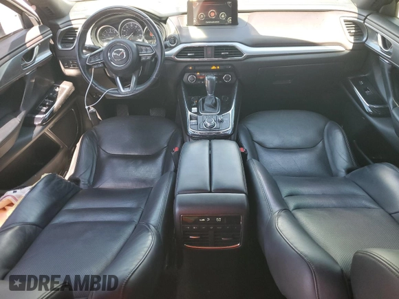 2016 Mazda CX-9 Grand Touring with VIN JM3TCADY9G0123193, listed as a Copart auction lot 50123825 with 65,588 mi miles and Salvage Title. Bid and sale history available at DreamBid. Image 8.