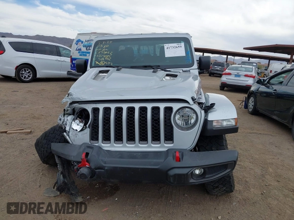 2023 Jeep Gladiator Rubicon с VIN 1C6JJTBG9PL524342, выставлен на аукционе IAAI как лот 41732659 с пробегом 69 537 миль миль и . История ставок и продаж доступна на DreamBid. Изображение 12.