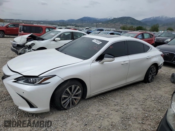 2019 Lexus ES 350 with VIN 58ABZ1B12KU041305, listed as a Copart auction lot 57264535 with 68,677 mi miles and Clean Title. Bid and sale history available at DreamBid. Image 1.