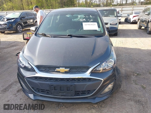 2020 Chevrolet Spark LS with VIN KL8CB6SA3LC412974, listed as a IAAI auction lot 41983025 with 64,611 mi miles. Bid and sale history available at carsss.com. Image 12.