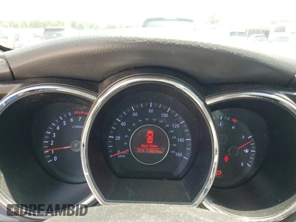 2013 Kia Optima EX with VIN 5XXGN4A71DG238043, listed as a Copart auction lot 62005815 with 118,519 mi miles and Salvage title. Bid and sale history available at DreamBid. Image 9.