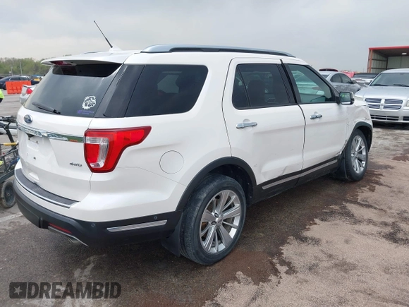 2018 Ford Explorer Limited with VIN 1FM5K8F84JGC70994, listed as a IAAI auction lot 41979267 with 94,206 mi miles and . Bid and sale history available at carsss.com. Image 4.