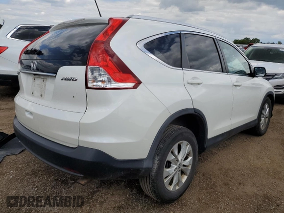 2012 Honda CR-V EX-L z VIN 5J6RM4H7XCL033265, wystawiony jako Copart lot #58824415 z przebiegiem 151 650 mil mil oraz Szkoda całkowita • Salvage title. Historia ofert i sprzedaży dostępna na DreamBid. Obrazek 3.