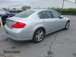 2012 Infiniti G37 x with VIN JN1CV6AR0CM970624, listed as a IAAI auction lot 41920282 with 191,409 mi miles and . Bid and sale history available at DreamBid. Image 4.