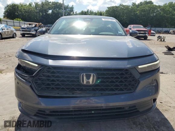 2023 Honda Accord EX-L с VIN 1HGCY2F60PA005542, выставлен на аукционе Copart как лот 62561265 с пробегом 48 591 миль миль и Списание • Salvage title. История ставок и продаж доступна на DreamBid. Изображение 5.