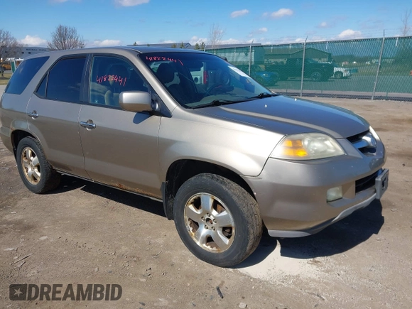 2005 Acura MDX with VIN 2HNYD182X5H507522, listed as a IAAI auction lot 41822441 with 251,716 mi miles. Bid and sale history available at carsss.com. Image 1.