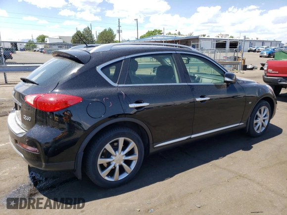 2017 Infiniti QX50 with VIN JN1BJ0RR3HM416543, listed as a Copart auction lot 59578944 with 68,509 mi miles and Non Repairable. Bid and sale history available at carsss.com. Image 3.